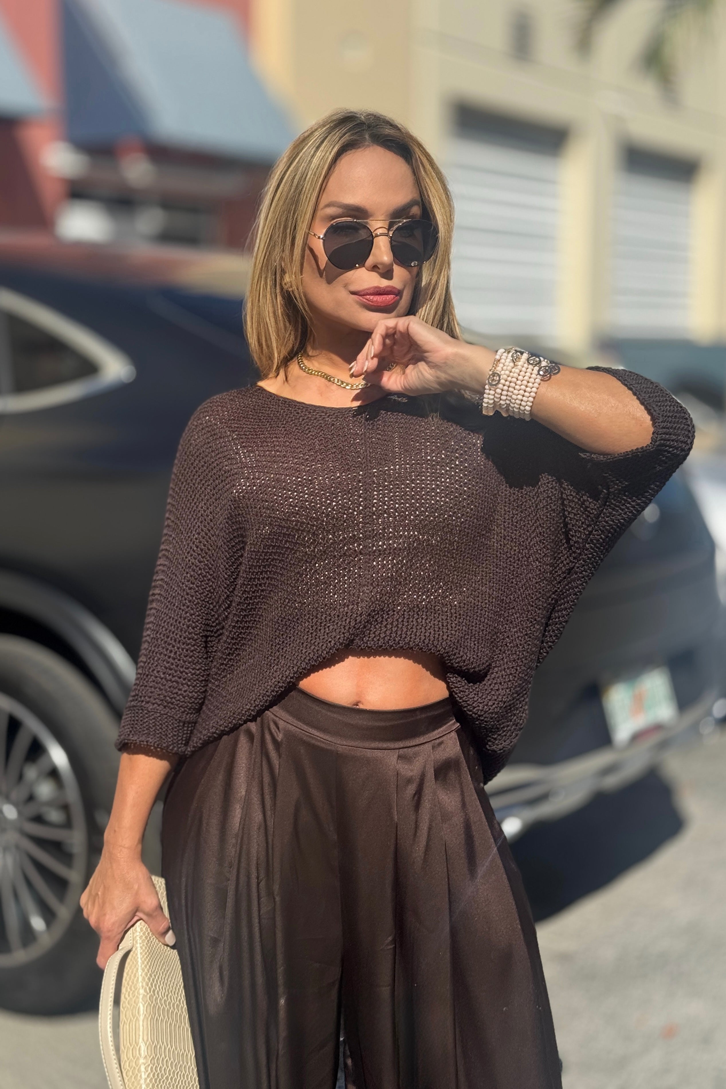 PENÉLOPE V NECK SWEATER