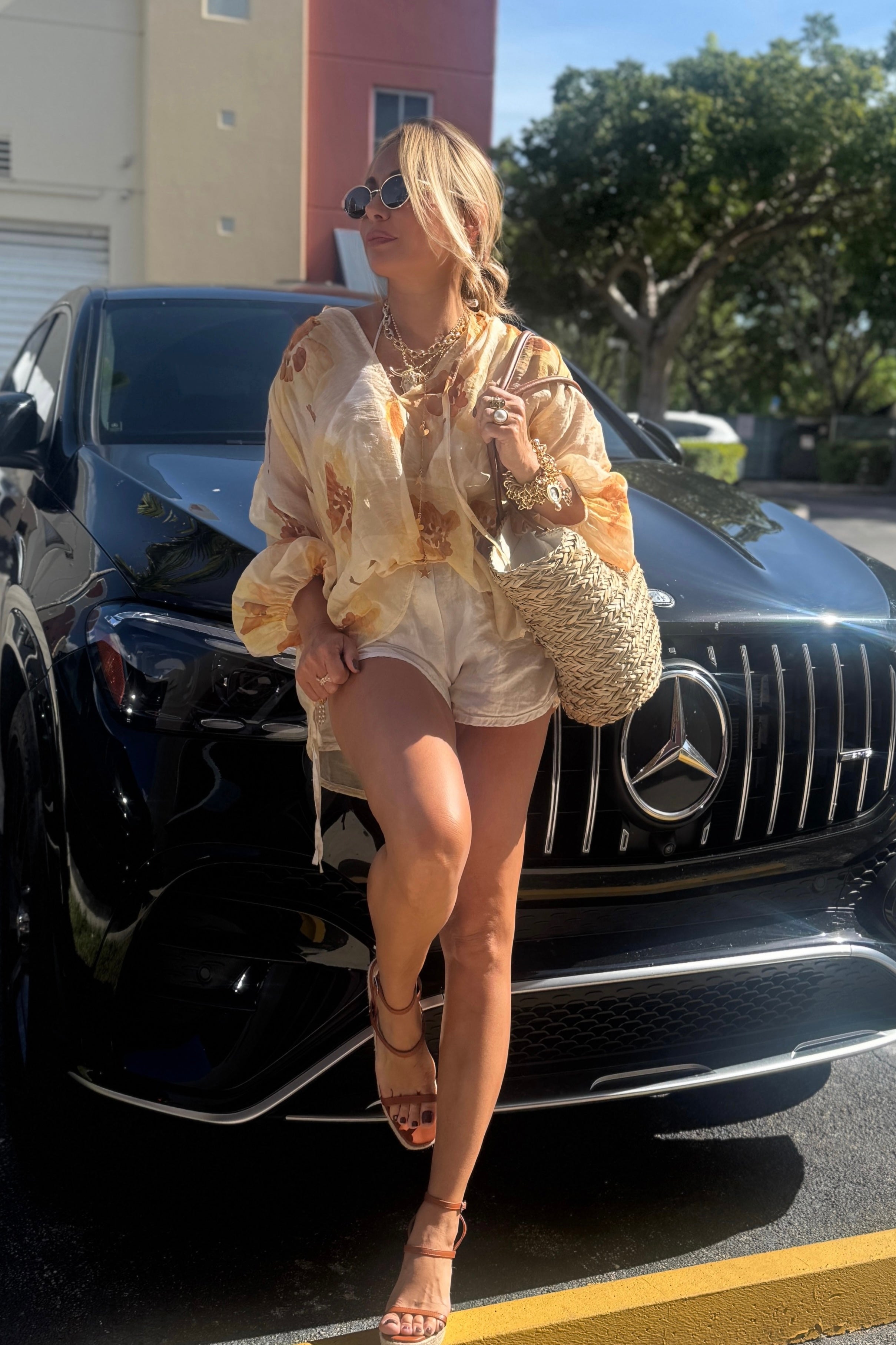FLORAL ITALY BLOUSE