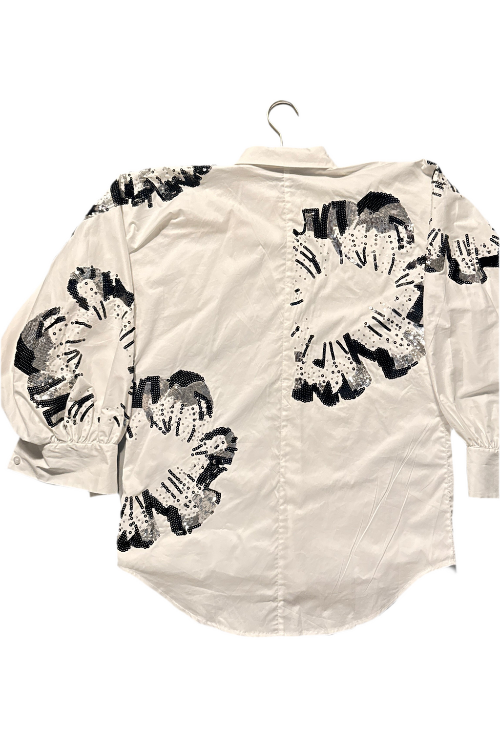 BLACK TIGER WHITE SHIRT