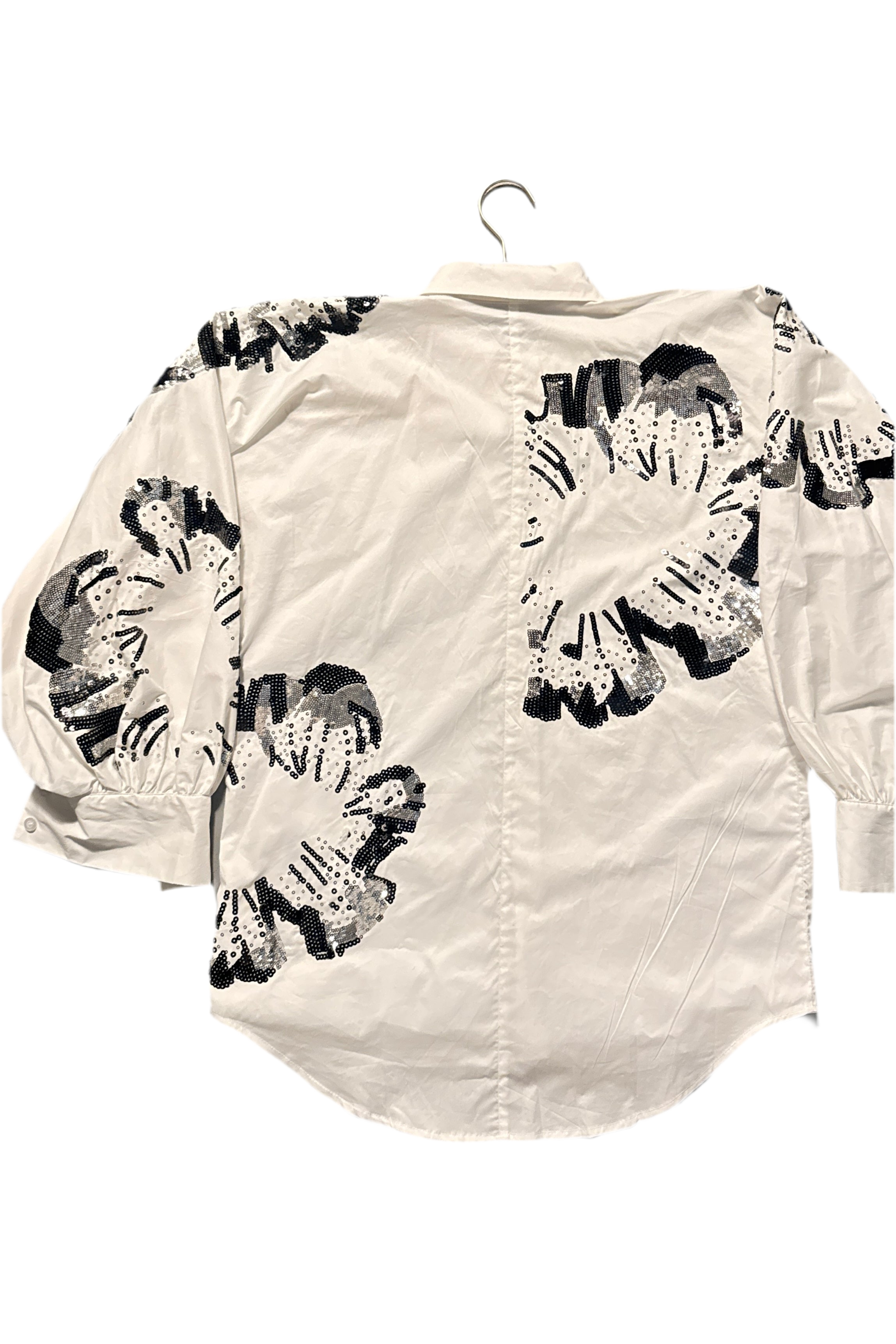BLACK TIGER WHITE SHIRT