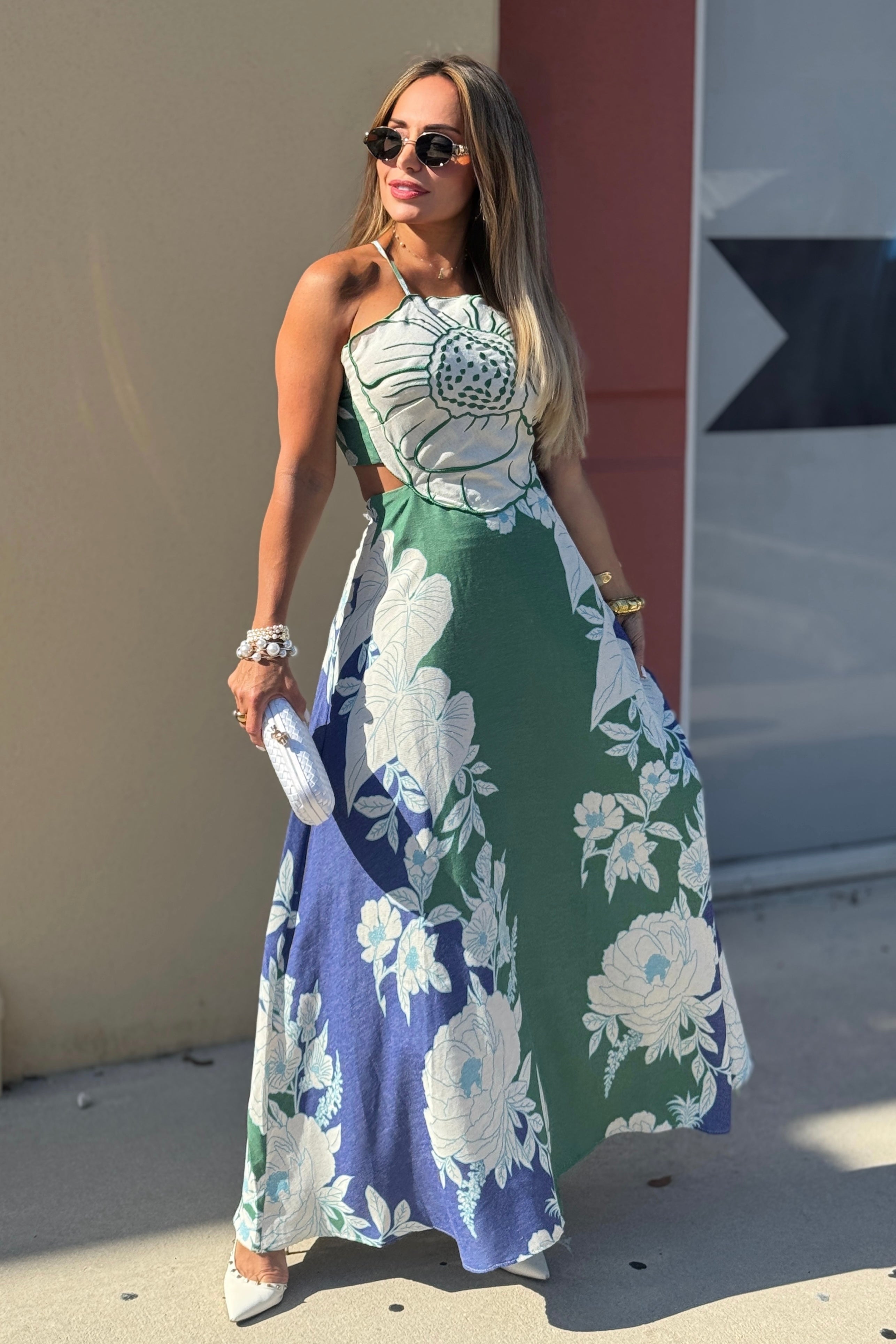 ROSE GREEN DRESS