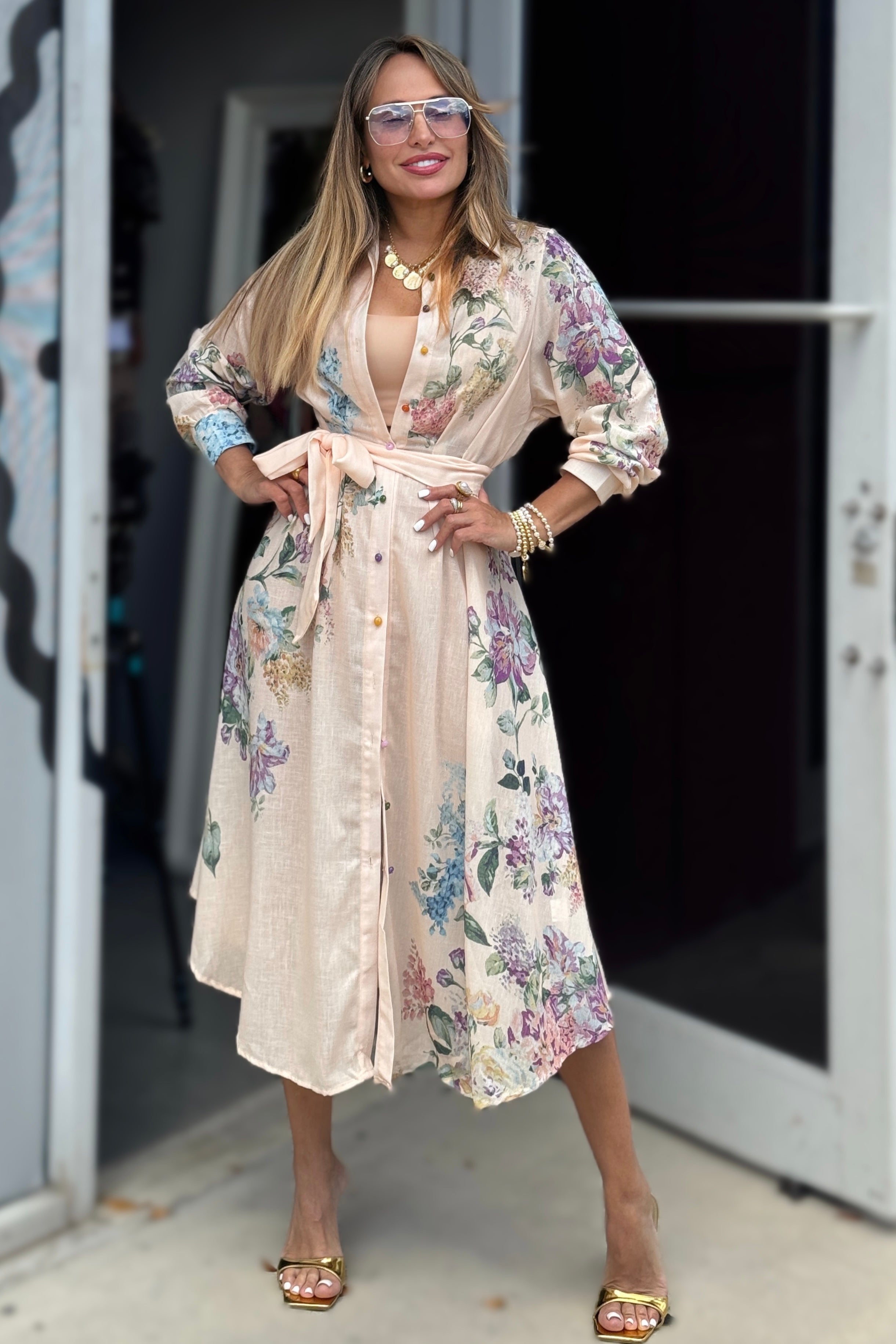 CUTE FLOWERS DRESS