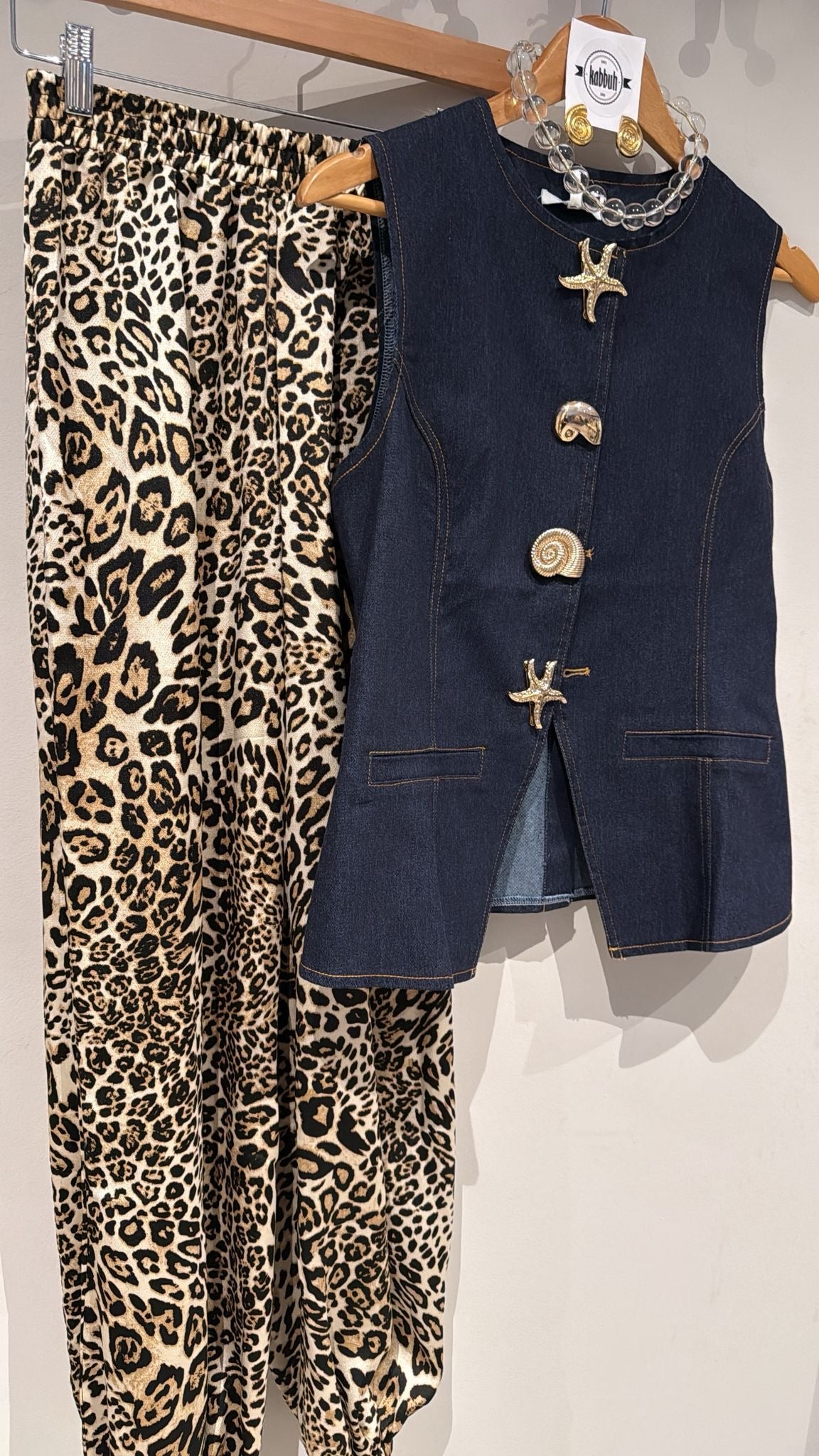 ANIMAL PRINT ALADIN PANT