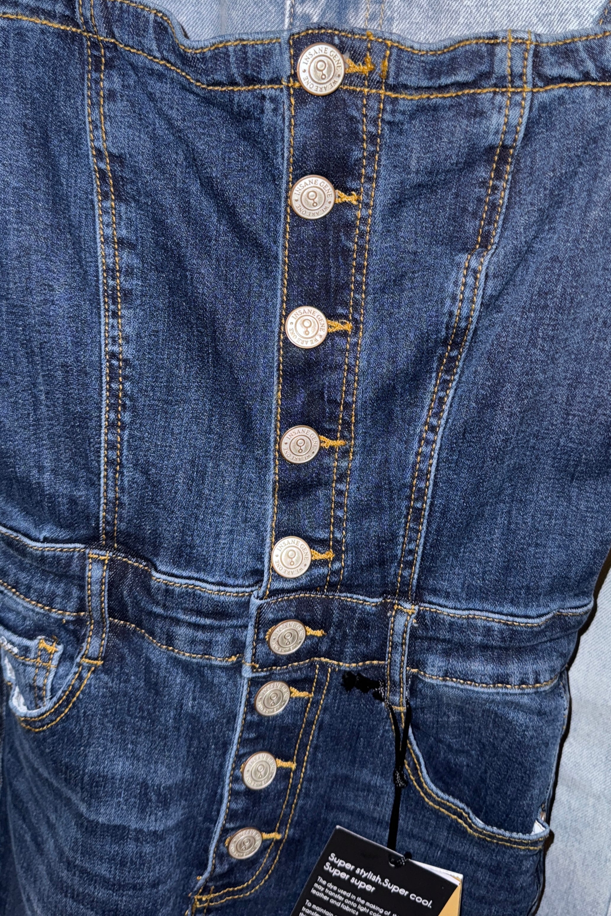 GENESIS DENIM JUMPSUIT