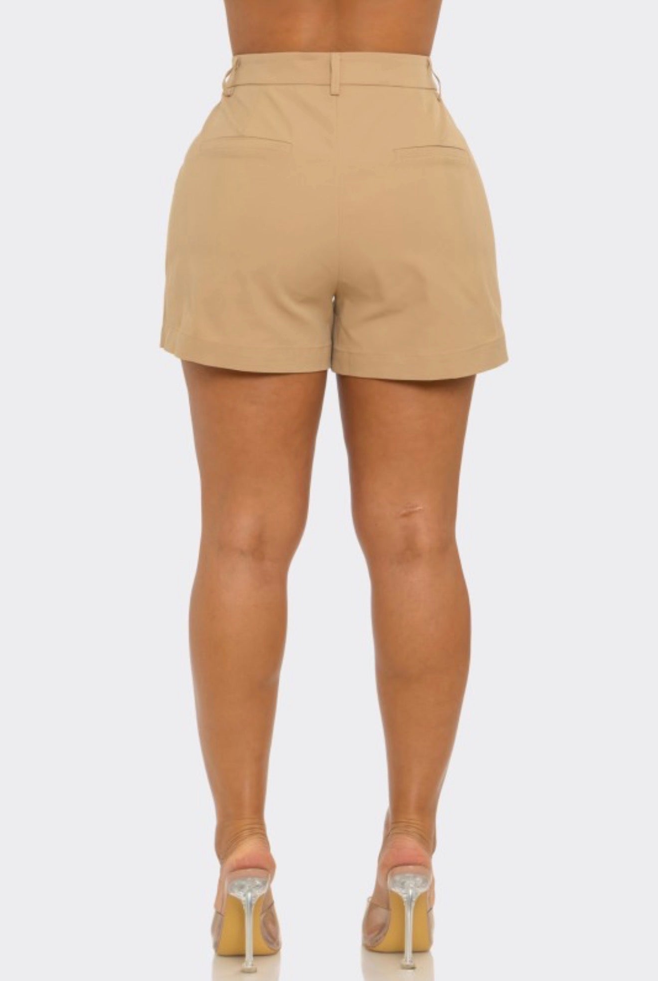 TAILORED HIGH WAIST SHORTS