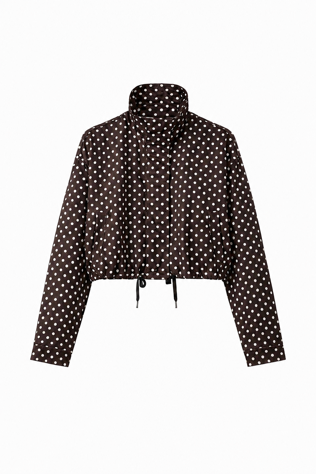 POLKA DOT CROPPED JACKET