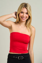 ESSENTIAL BANDEAU TUBE TOP