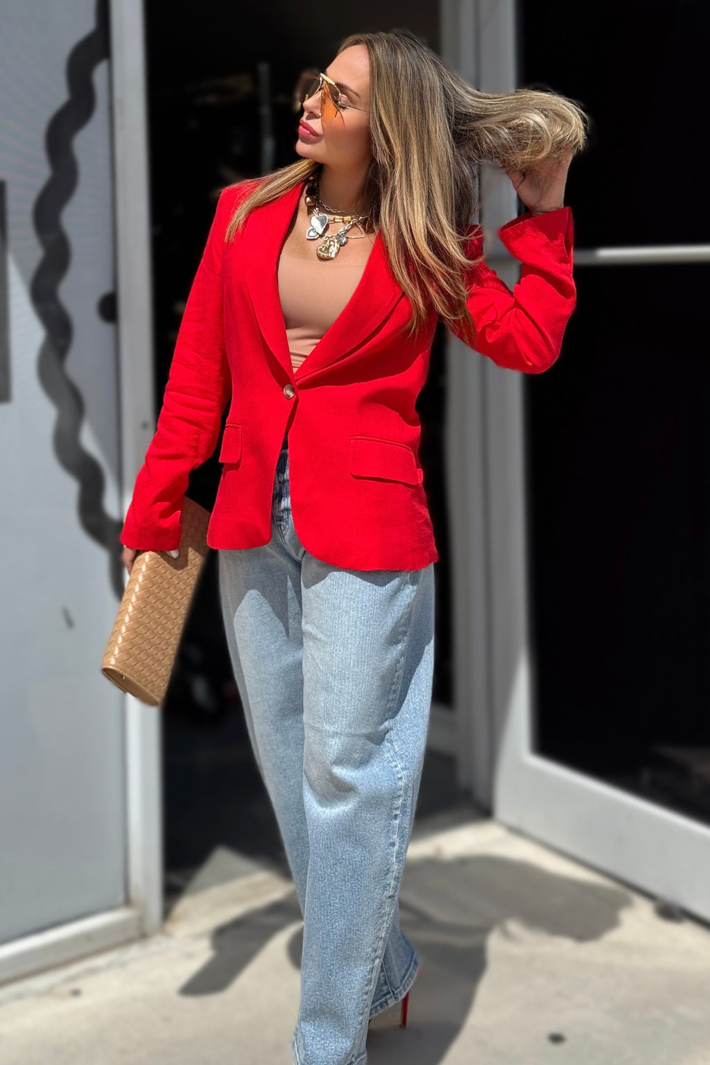 LINEN BLAZER