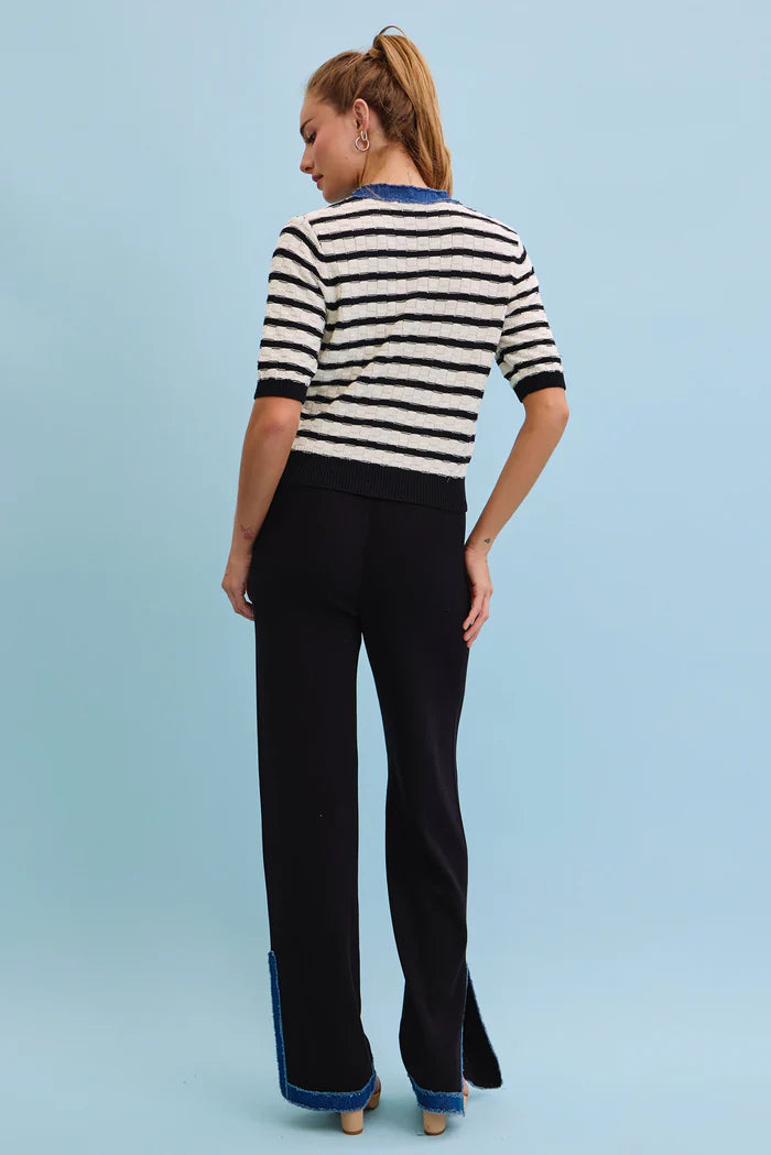AGATHA DENIM COMFY PANT