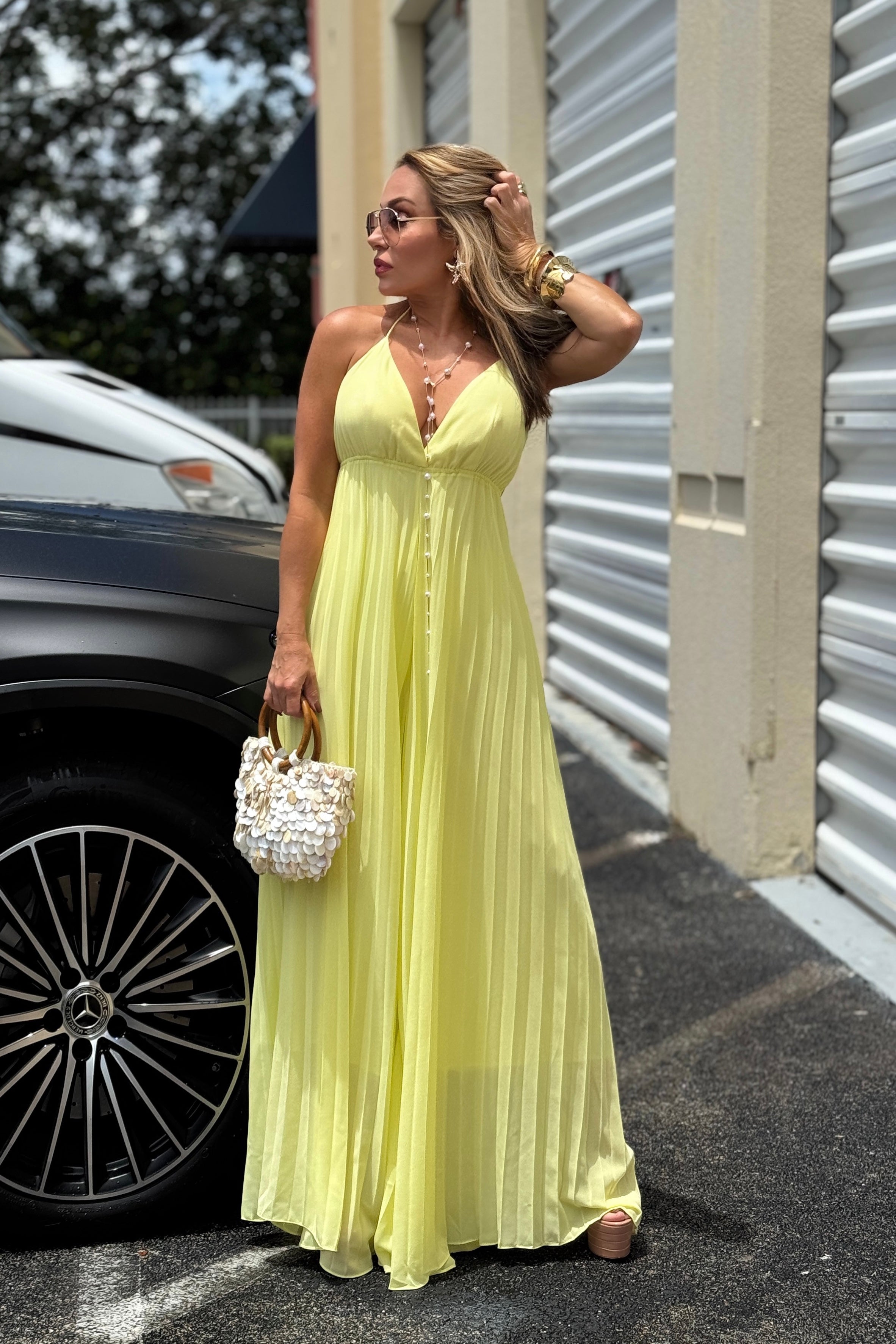 Keyla Wide Leg Jumpsuit