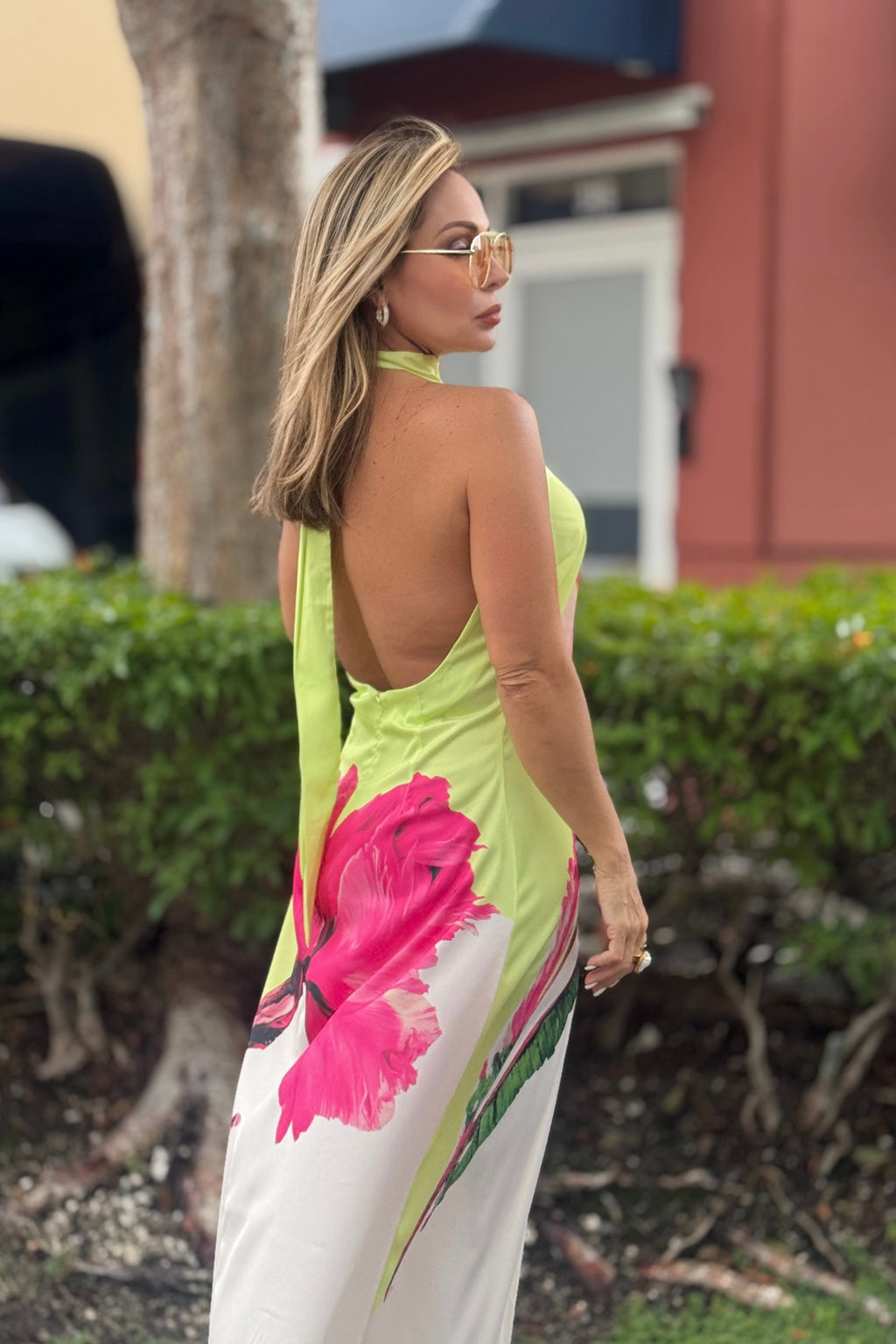 COLORFUL FLOWER DRESS
