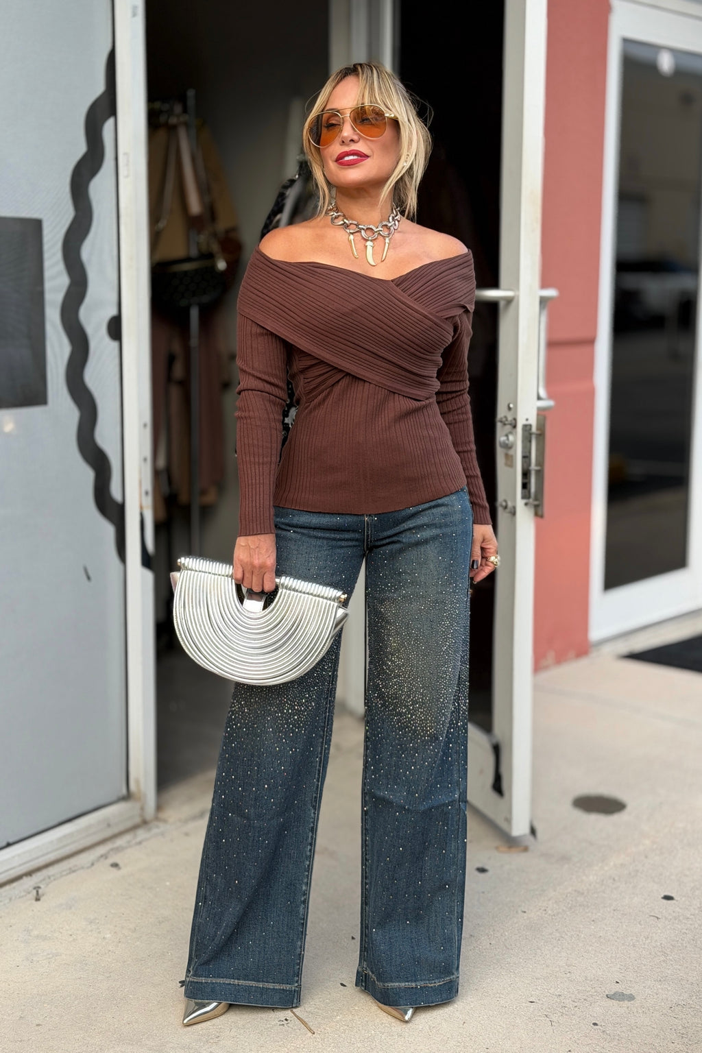 Ursula shining Denim Jean