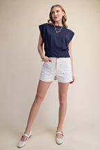 SCALLOP CHIC SHORTS