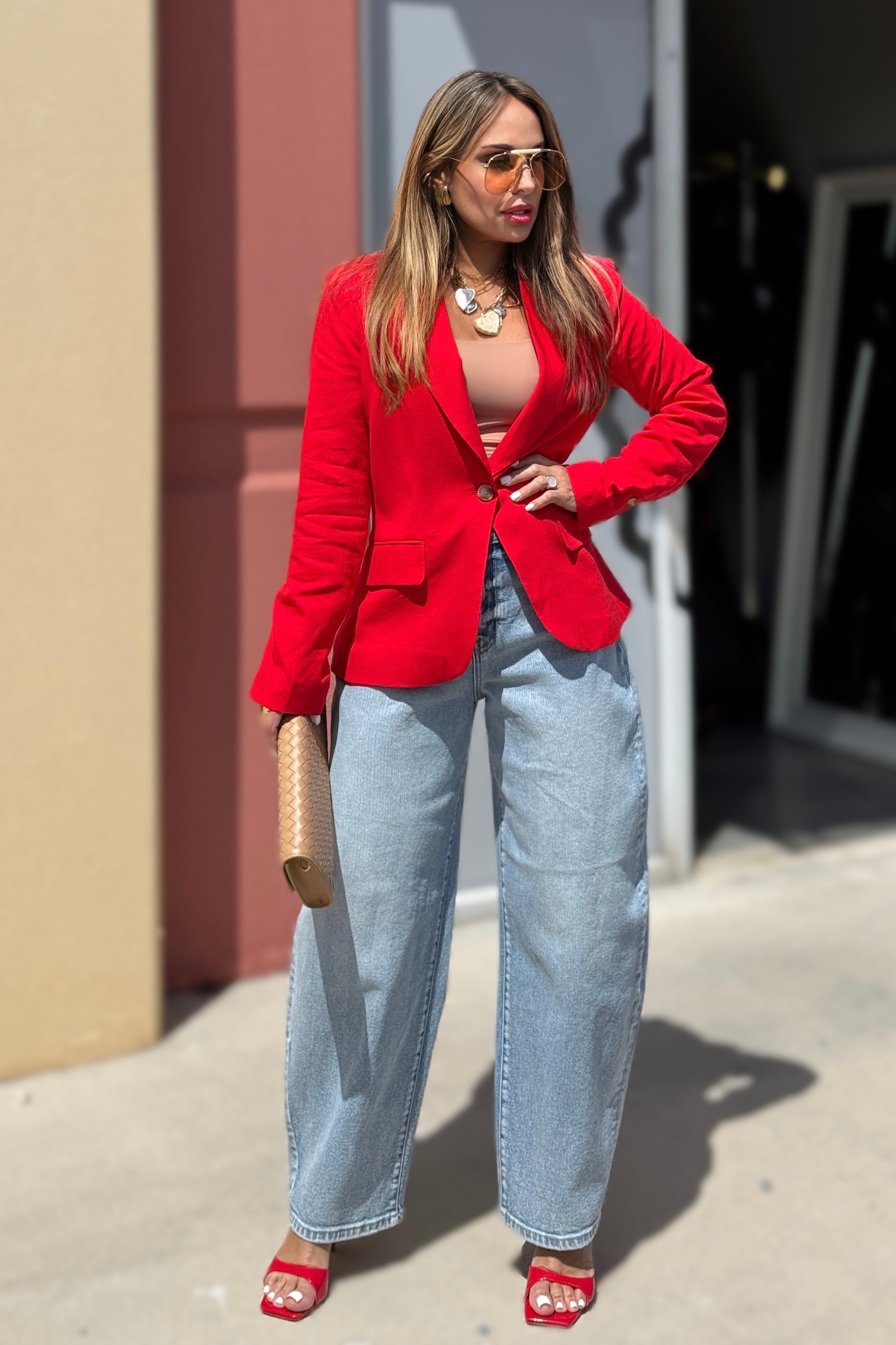 LINEN BLAZER