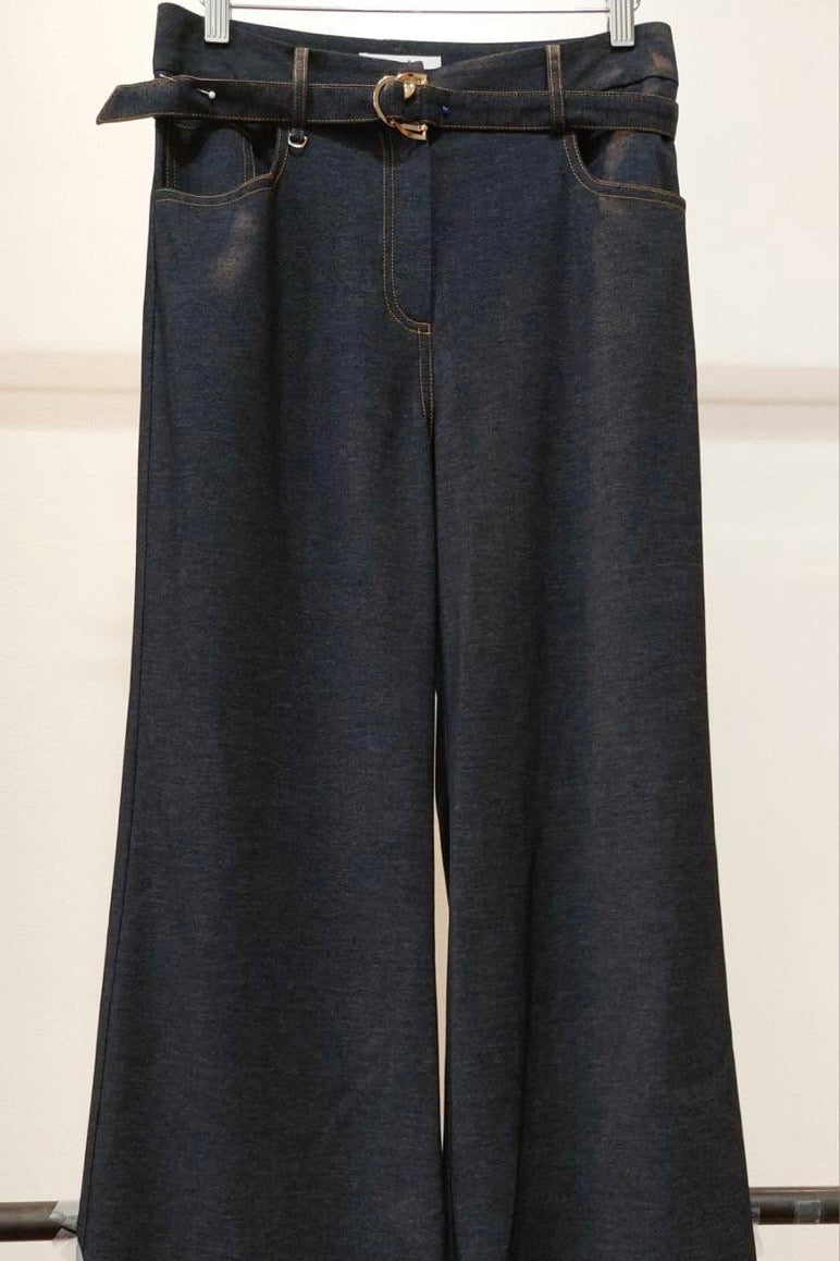 GLORIA DARK DENIM TWO PIECES SET