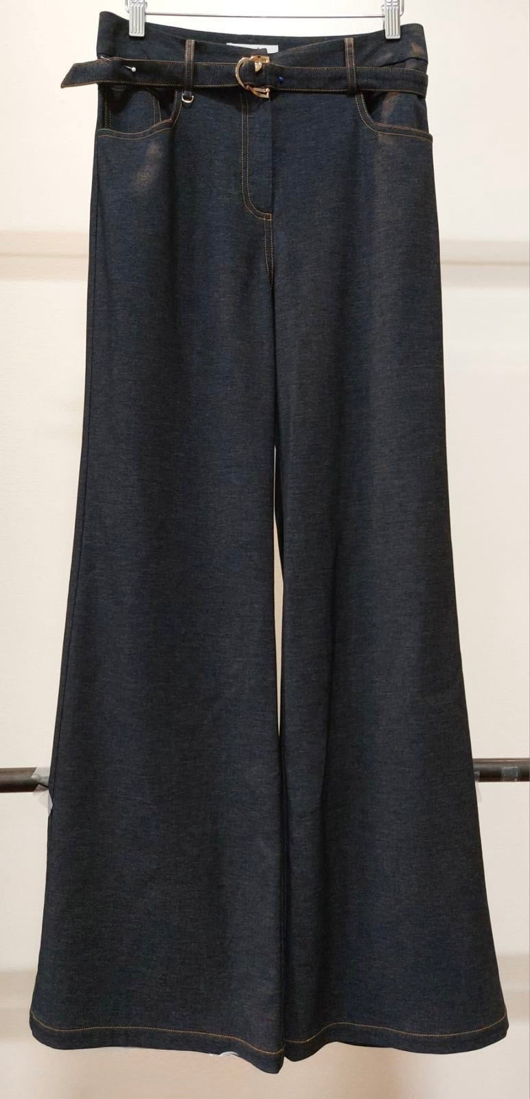 GLORIA DARK DENIM TWO PIECES SET