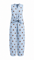 POLKA LINEN TWO PIECES SET