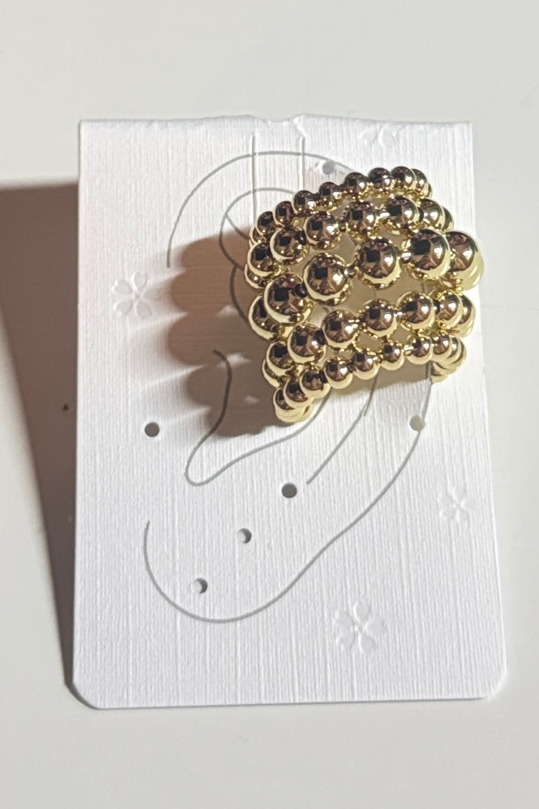 FULL GOLD EARCUFF