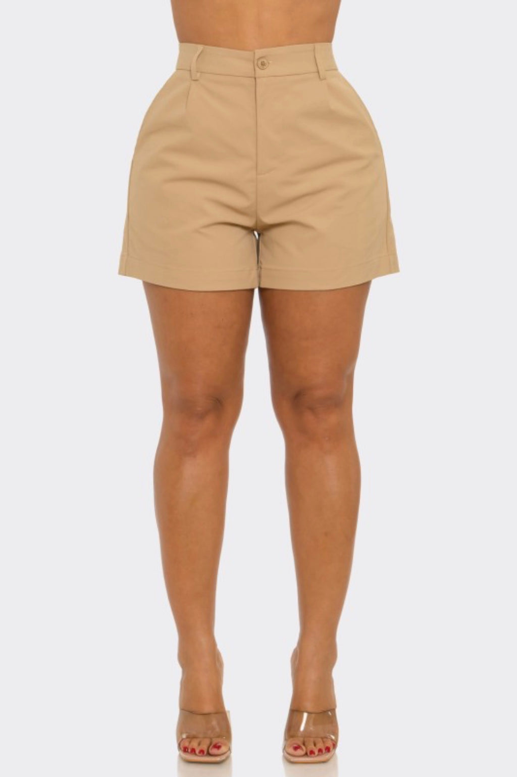 TAILORED HIGH WAIST SHORTS