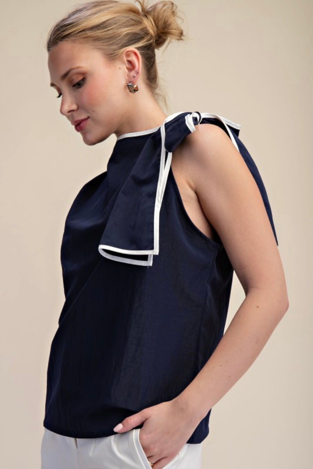 SAILOR BOW BLOUSE