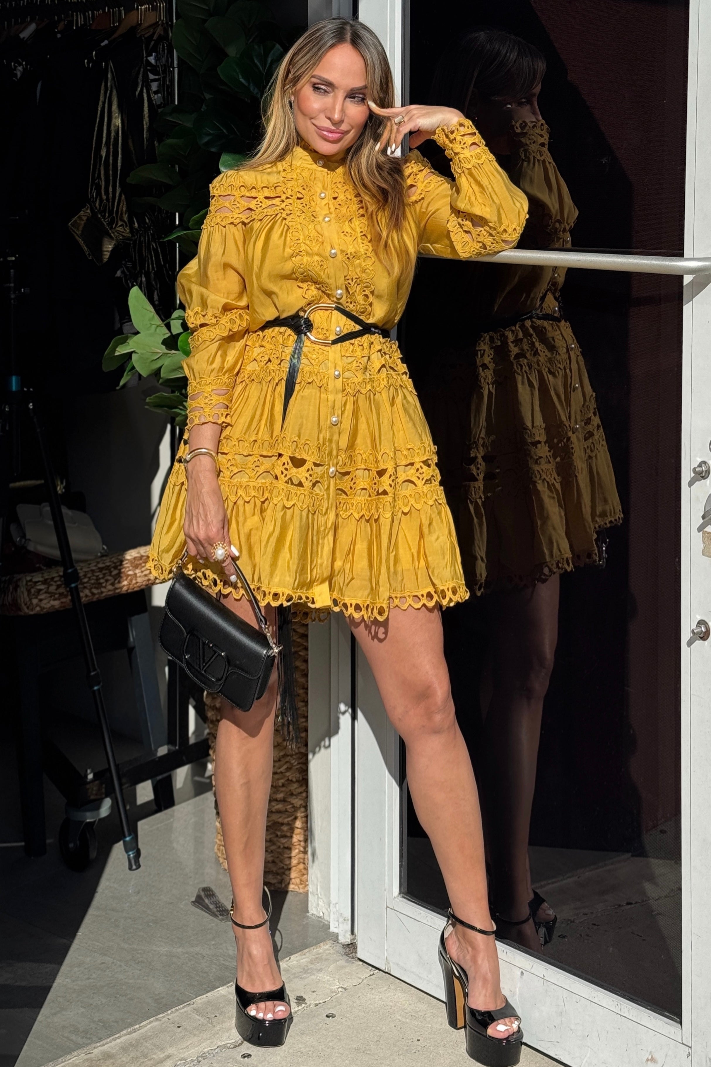 CONSTANZA LONG SLEEVE DRESS