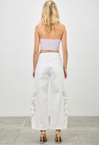 BARREL EYELET JEANS