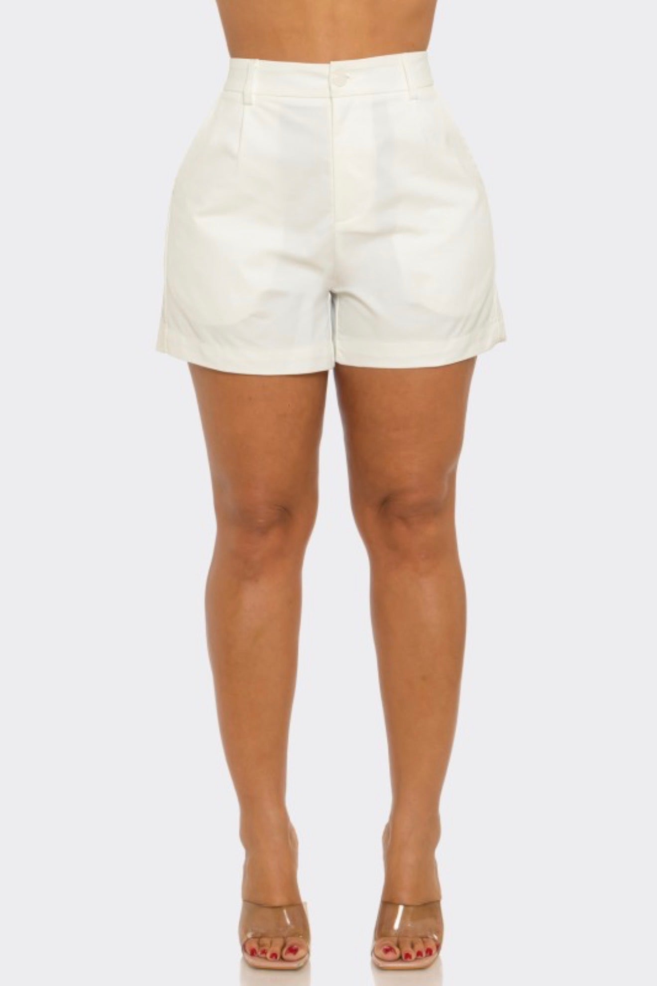 TAILORED HIGH WAIST SHORTS