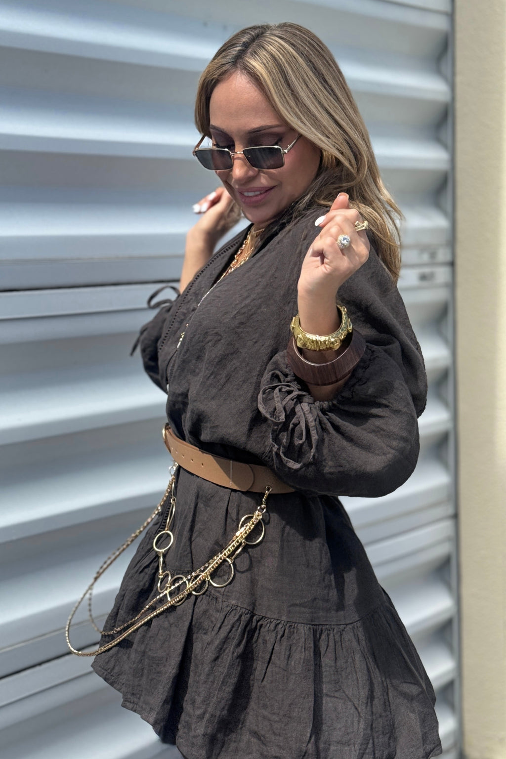 INDIRA CHAINS BELT