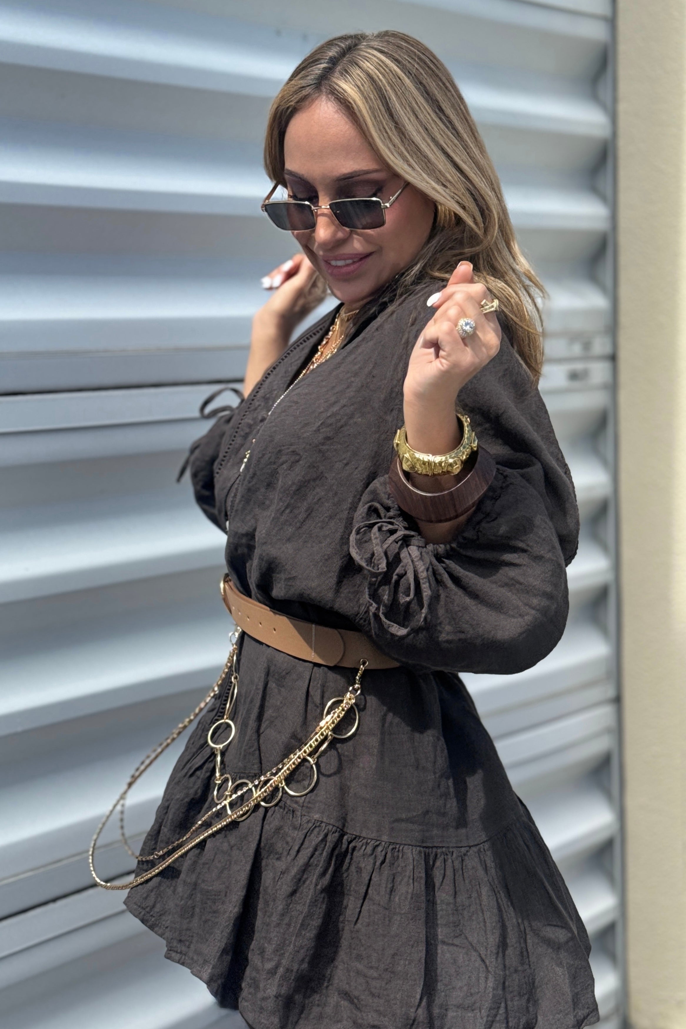 INDIRA CHAINS BELT