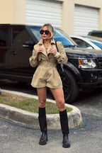 COAT STYLE ROMPER