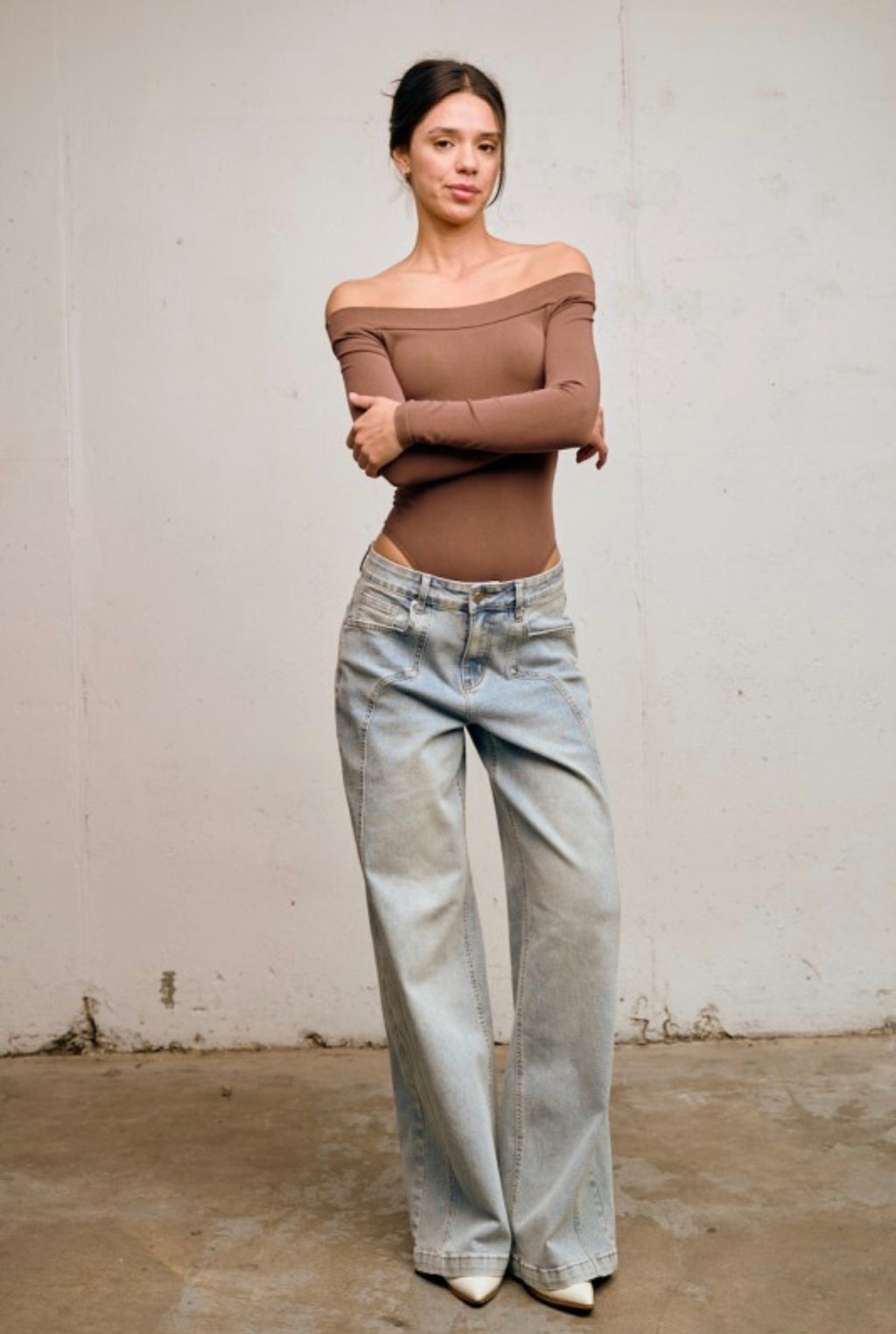 SOFIA OFF SHOULDER BODYSUIT