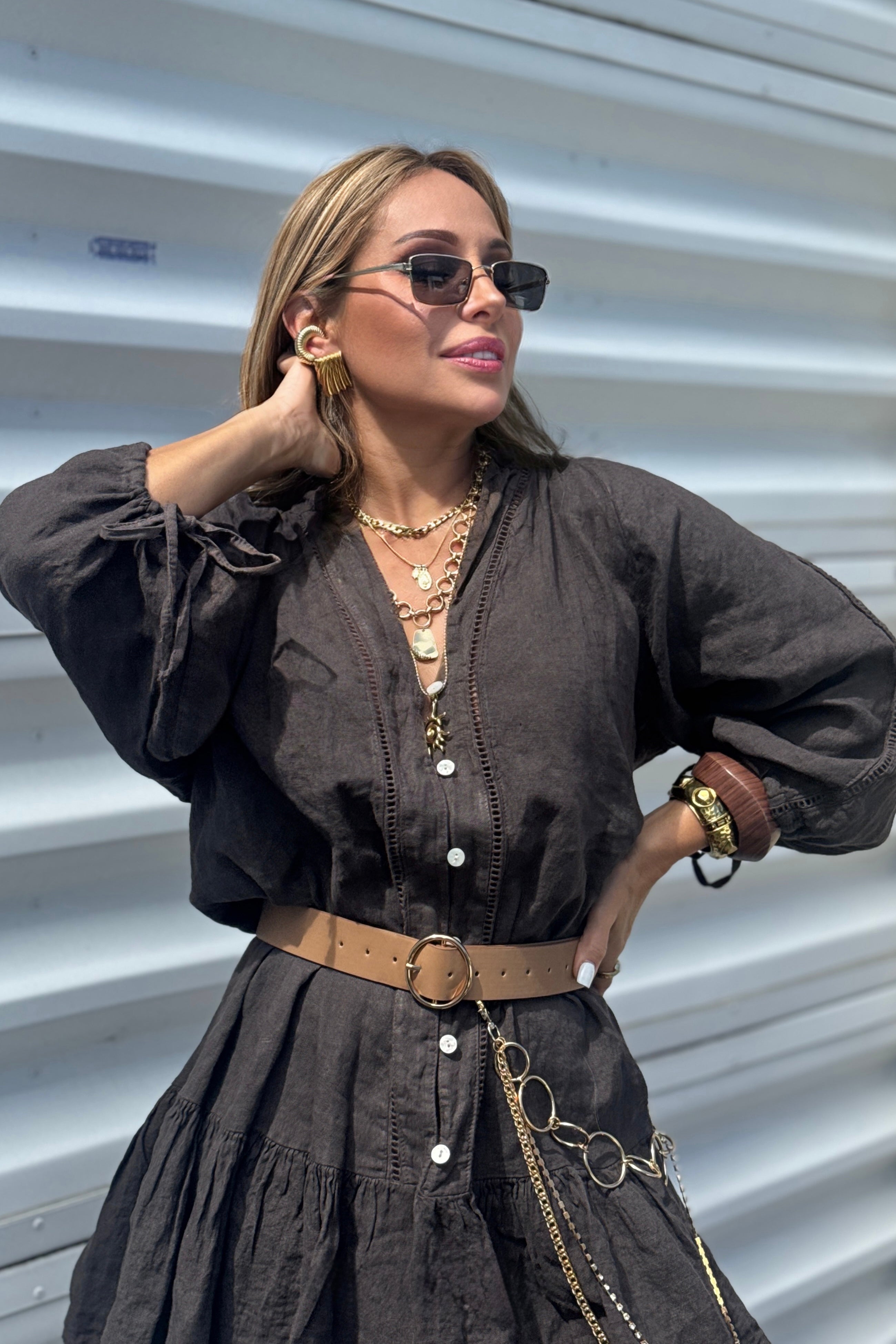 INDIRA CHAINS BELT