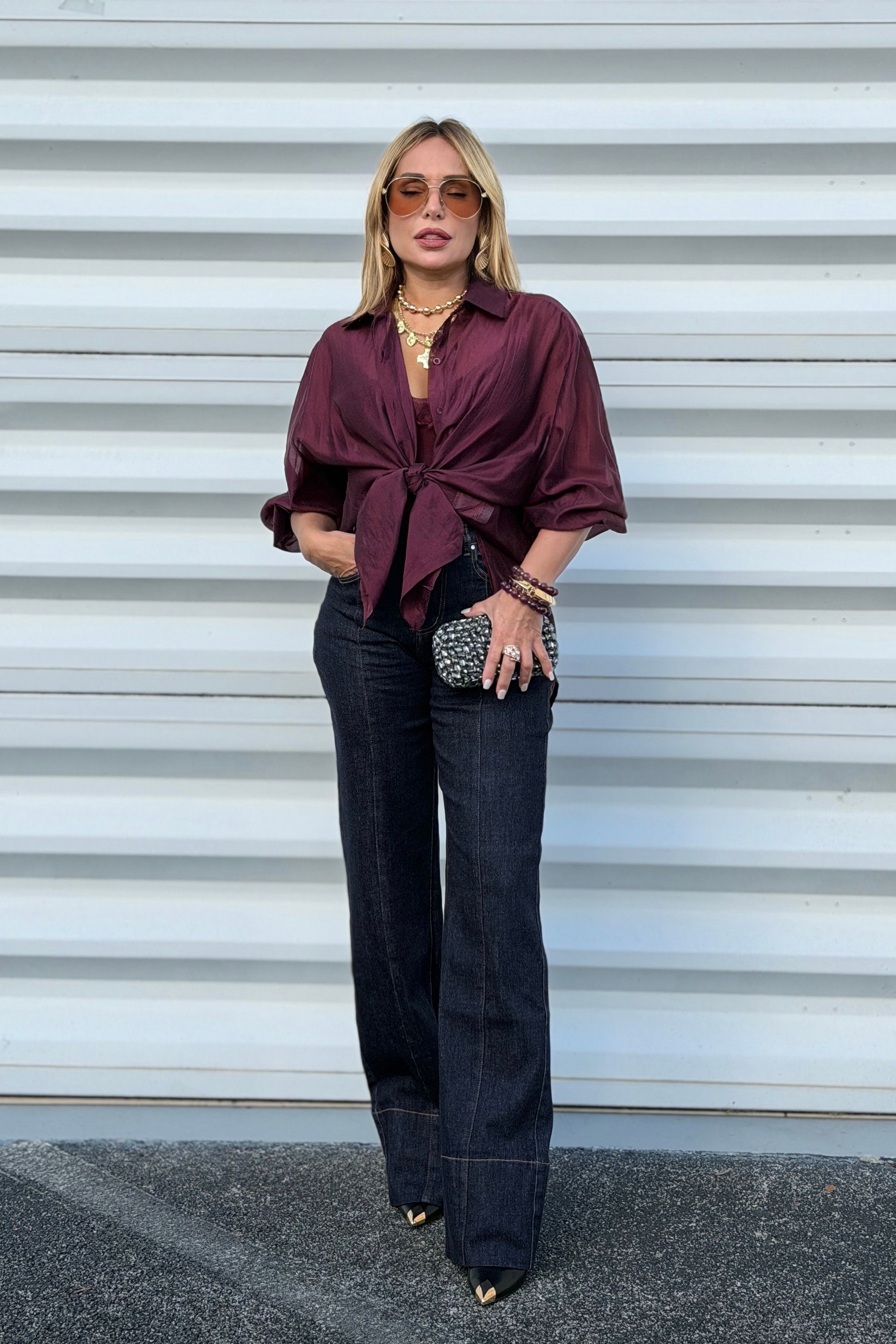 Pamela Straight Leg Denim Jean