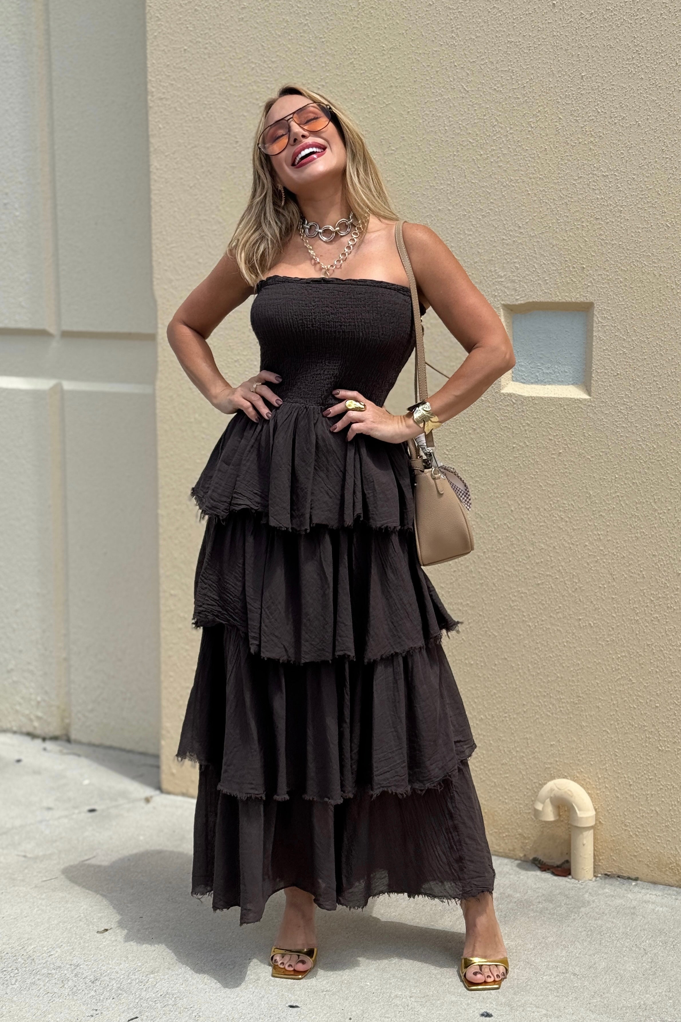 JOSEFA ITALY LINEN DRESS