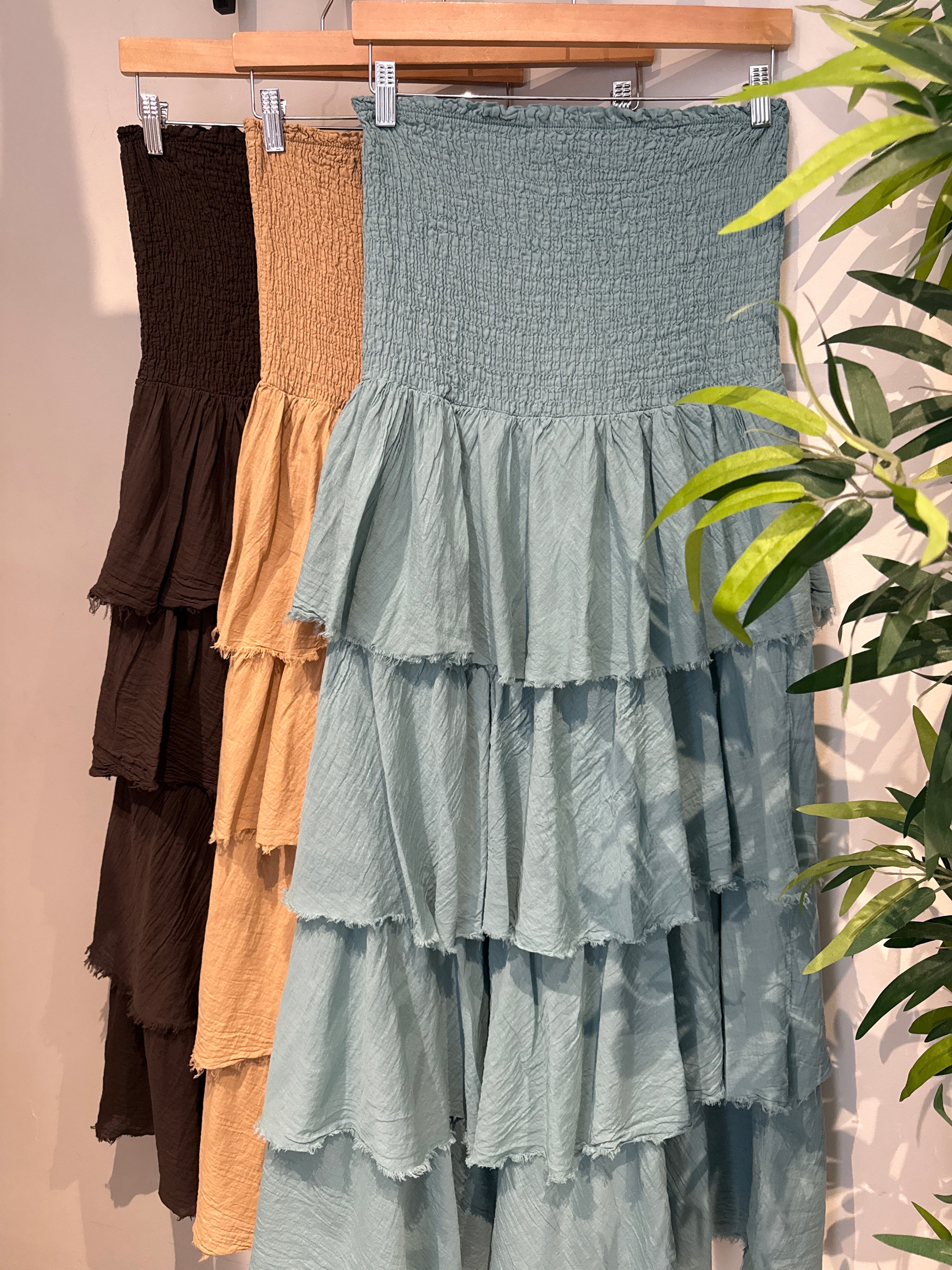 JOSEFA ITALY LINEN DRESS