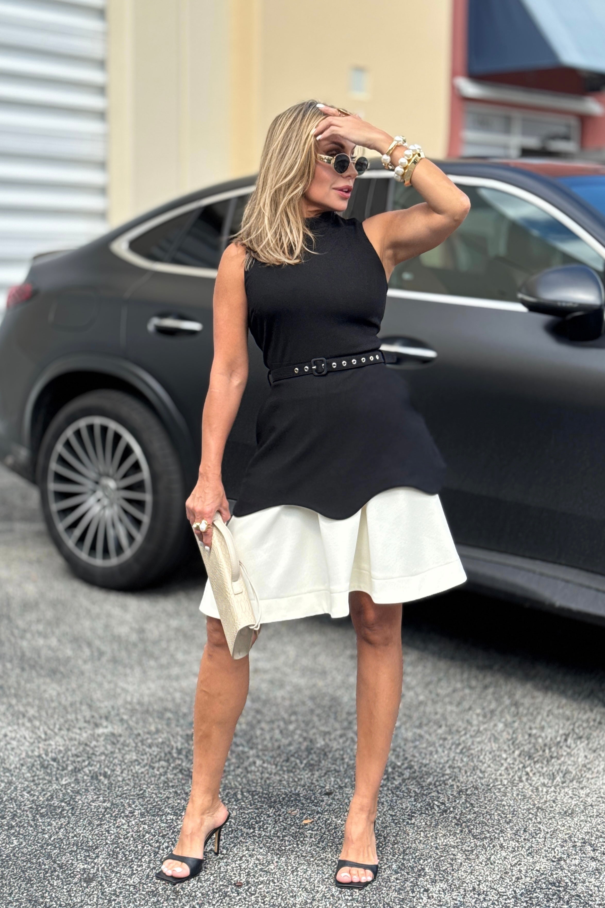 ANTONELLA BICOLOR DRESS