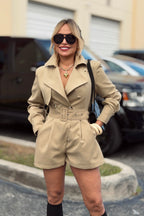 COAT STYLE ROMPER