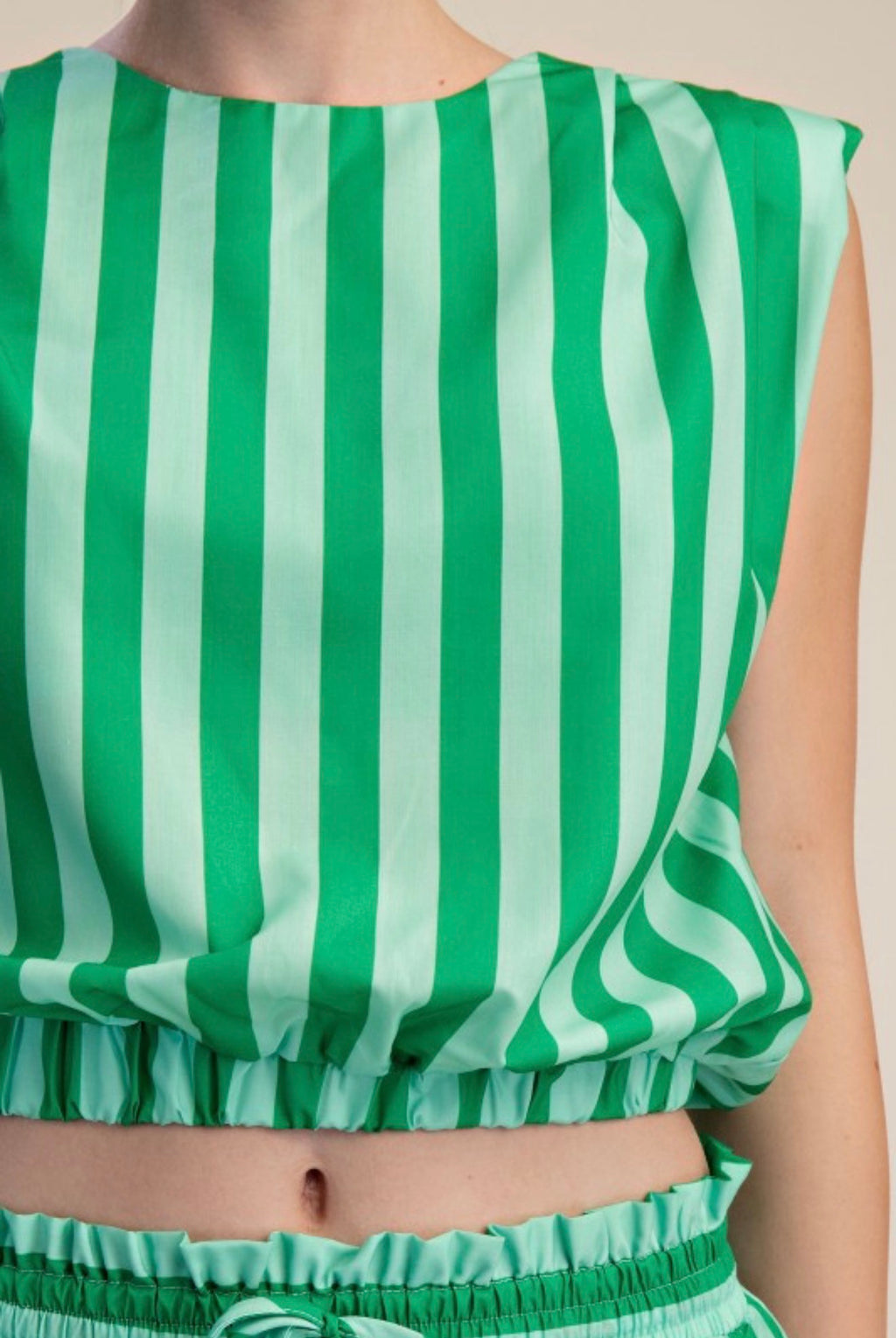 PINK CANDY STRIPE TOP
