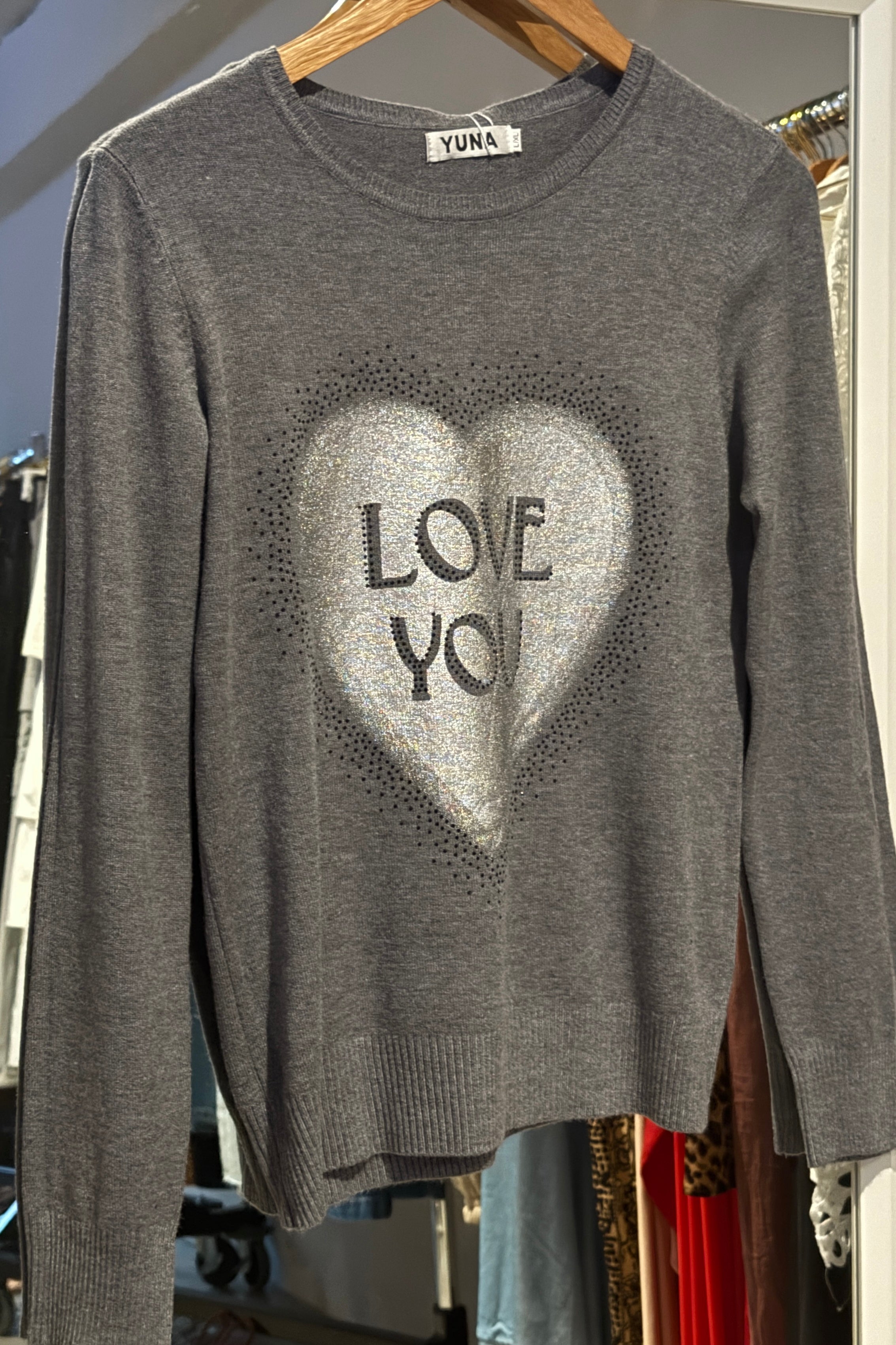 LOVE YOU SWEATER