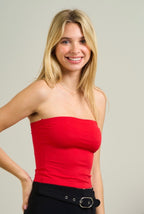 ESSENTIAL BANDEAU TUBE TOP