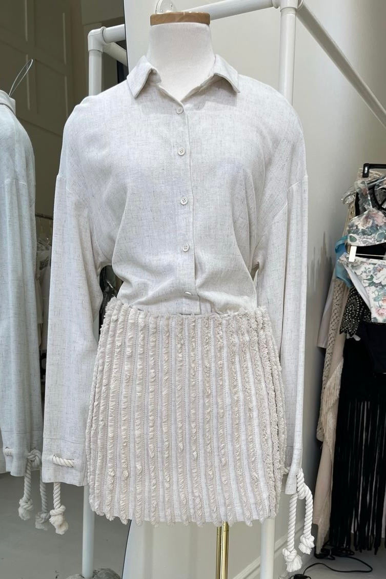 HELENA LINEN TWO PIECES SET