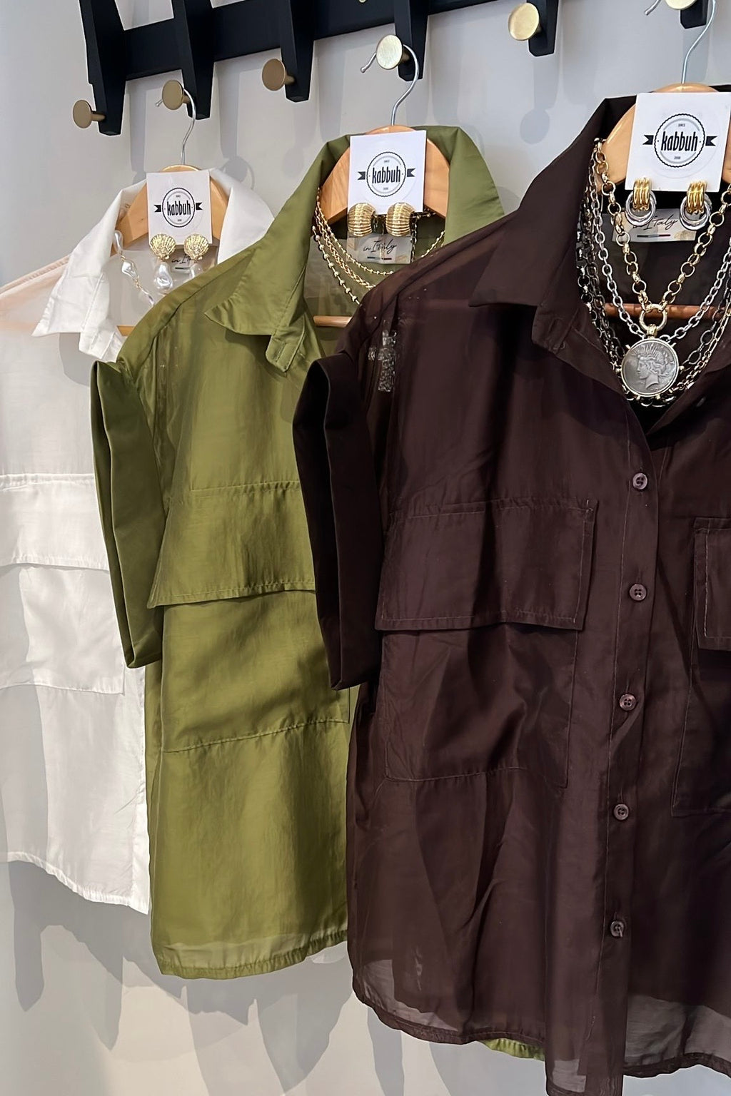 COLOR TRANSPARENT SHIRT