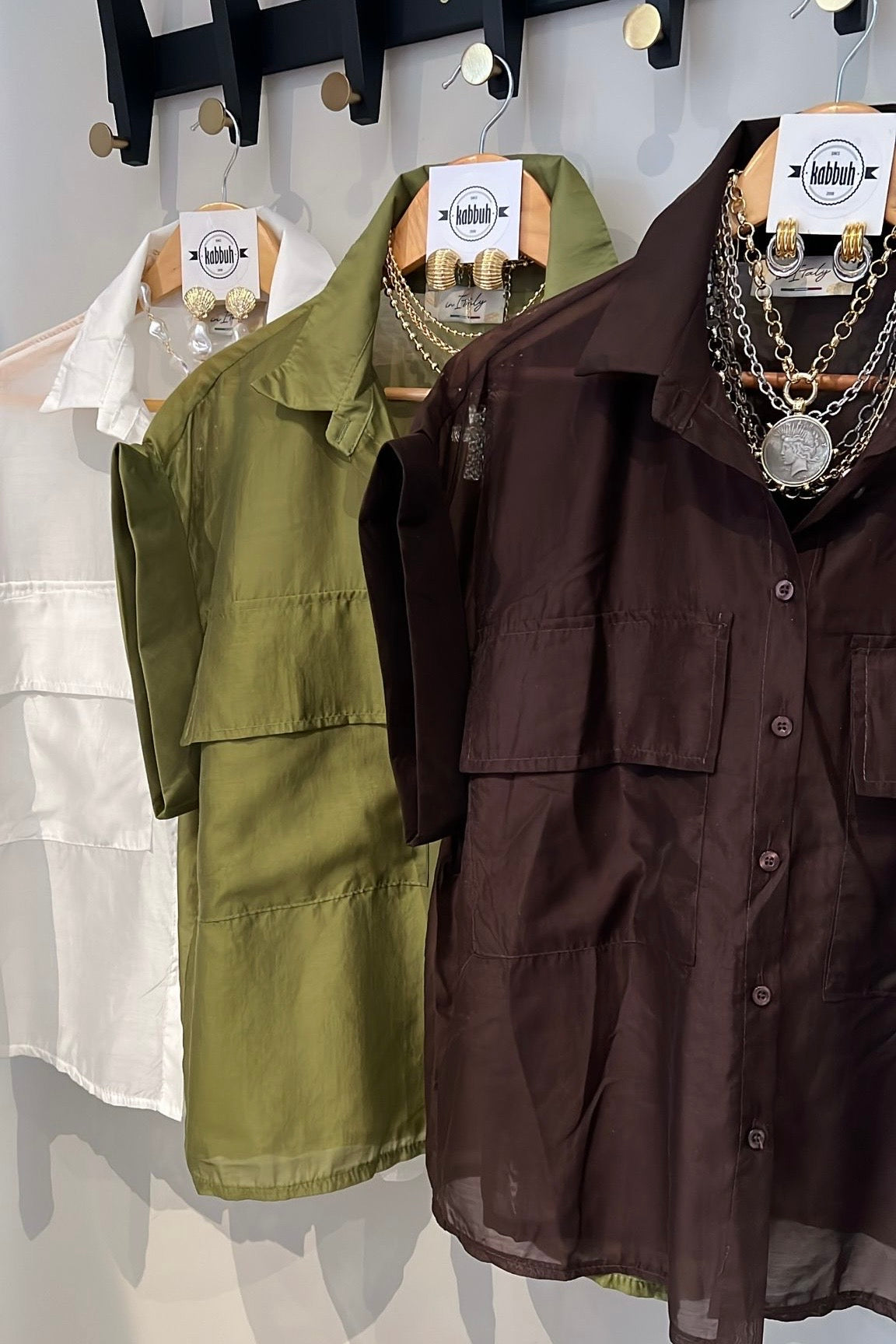 COLOR TRANSPARENT SHIRT