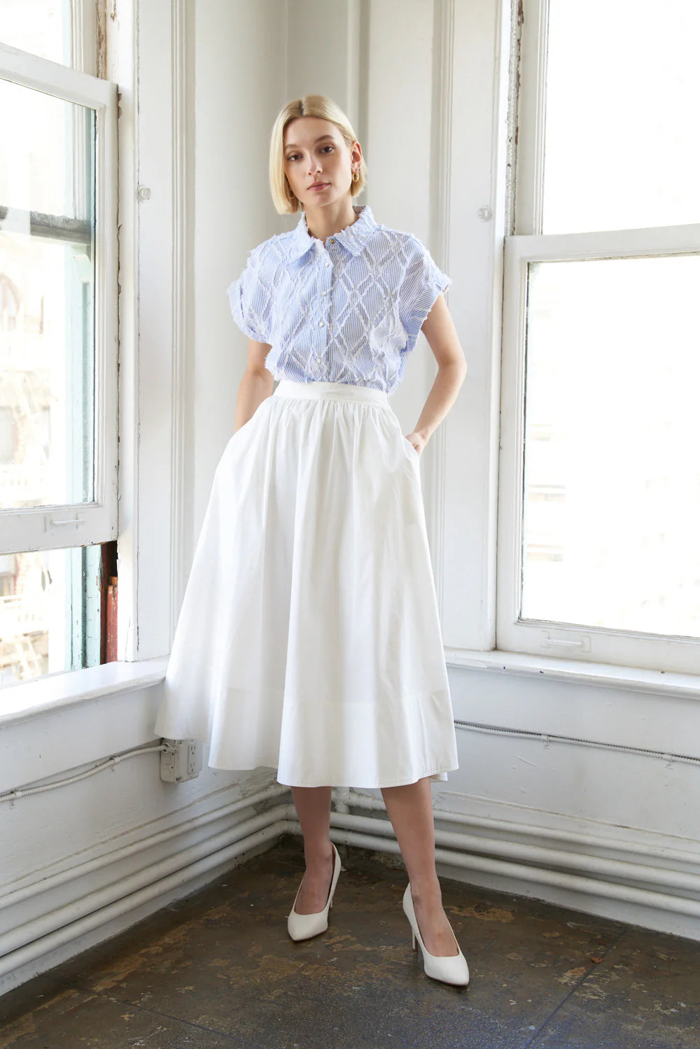 CUTIE SKY SHIRT BLOUSE