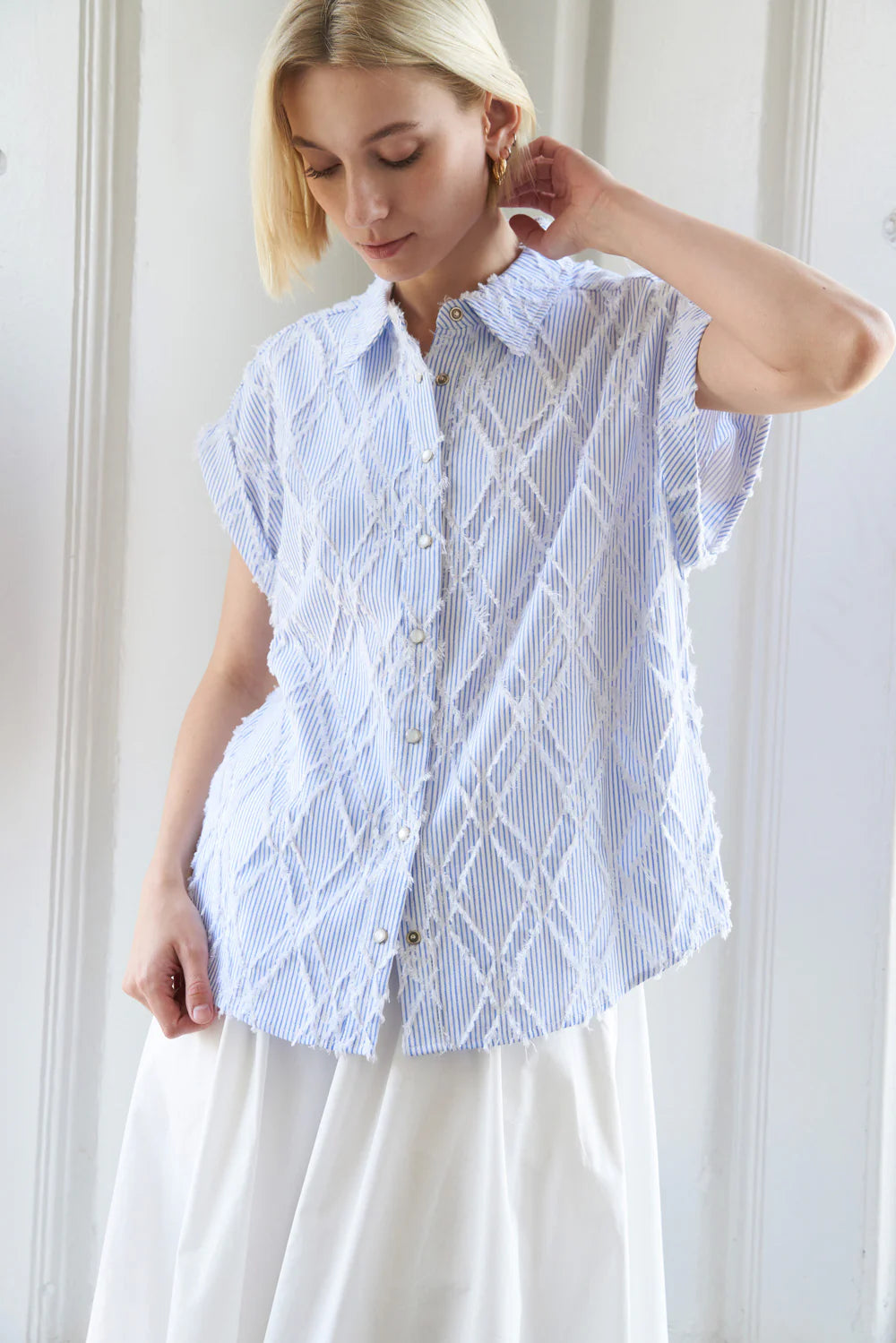 CUTIE SKY SHIRT BLOUSE