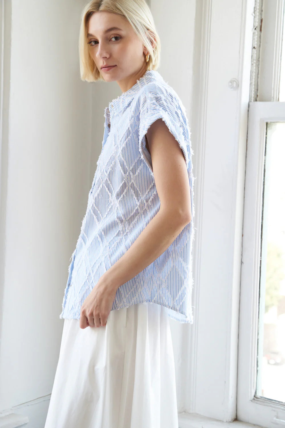 CUTIE SKY SHIRT BLOUSE