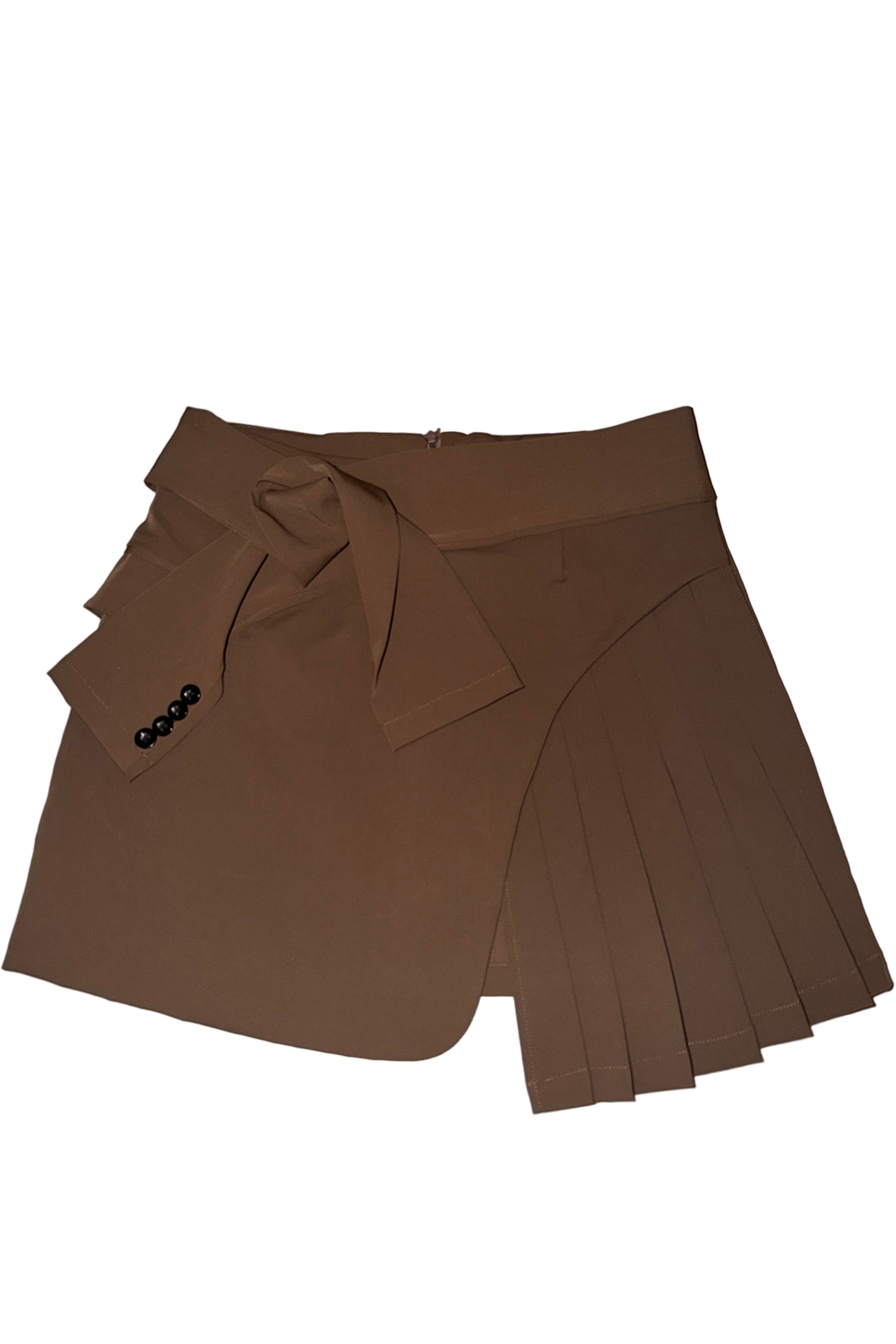 PLEATED SKIRT SHORT