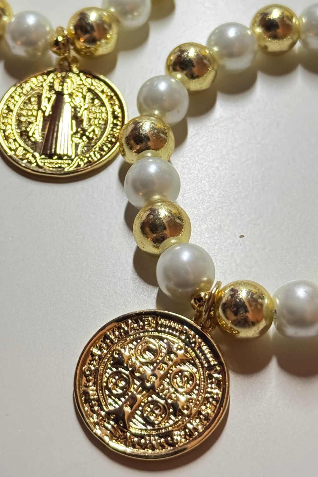 SAN BENITO PEARLS GOLD BRACELET