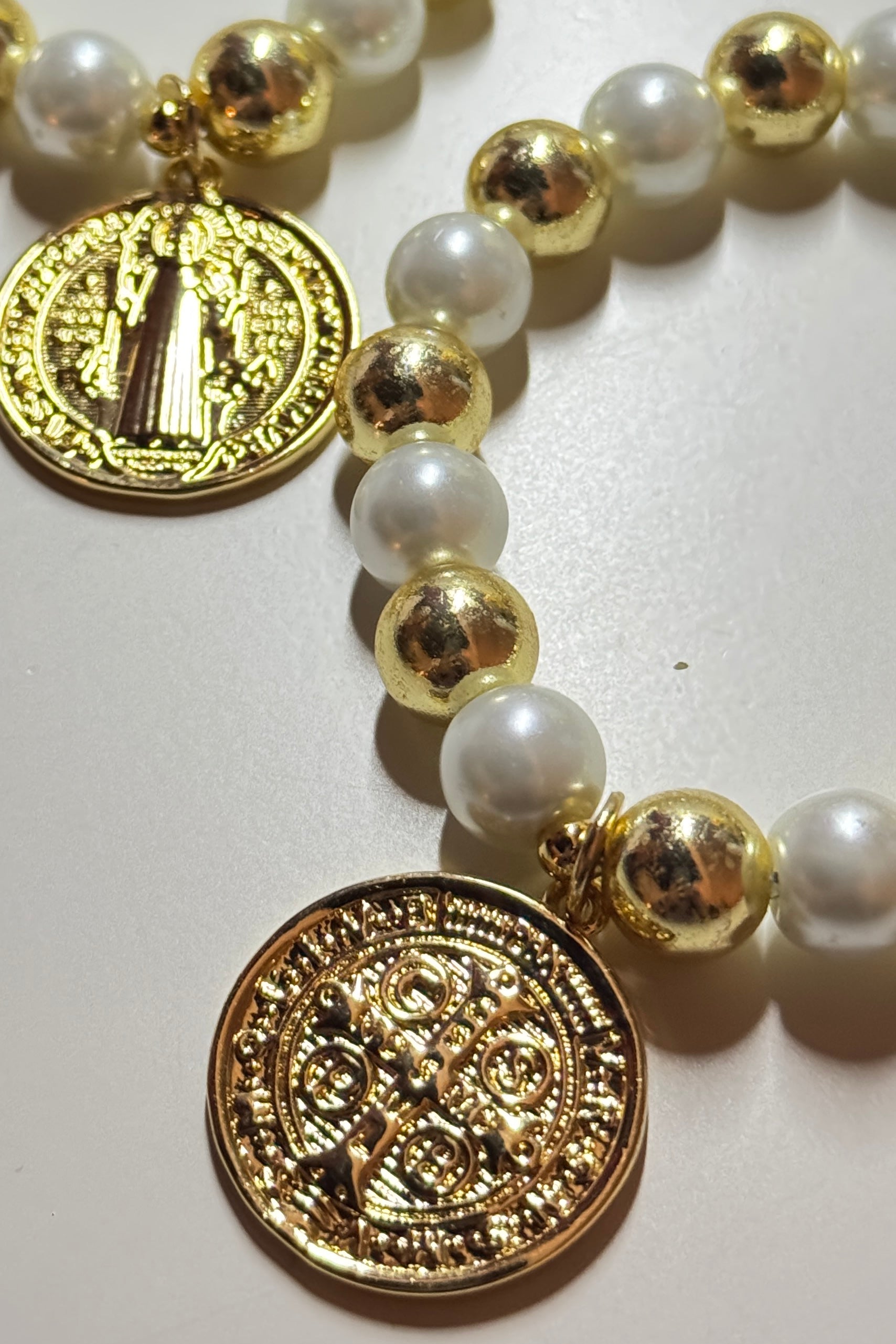 SAN BENITO PEARLS GOLD BRACELET