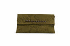 SNAKE TEXTURE STUD BAG